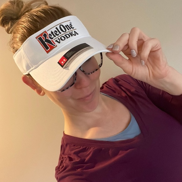 Under Armour Accessories Ketel One Vodka Under Armour Visor White